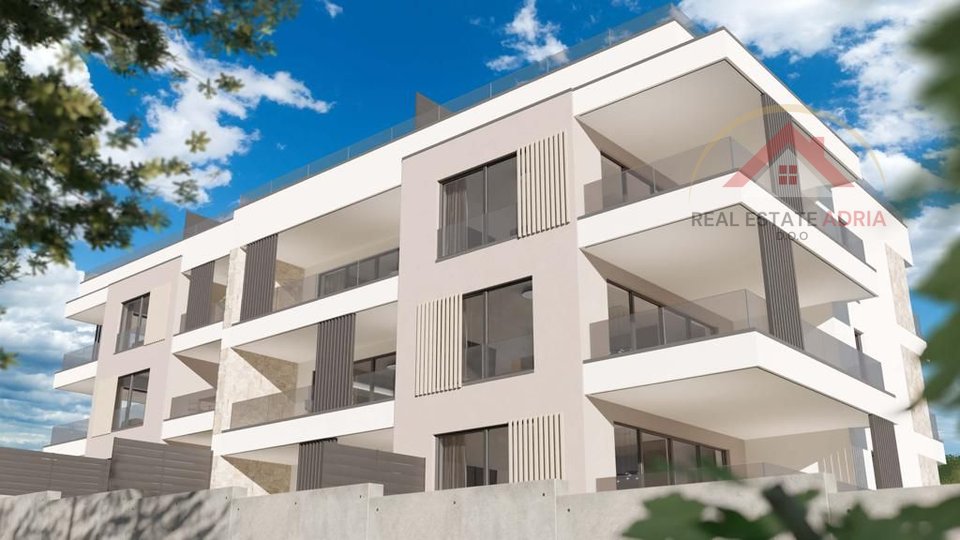 Apartment for sale with a panoramic view of the sea in Sv. Filip i Jakov, Zadar County, Croatia